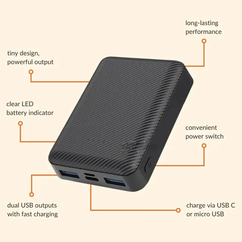 10000mAh Power Bank (Twin Pack)