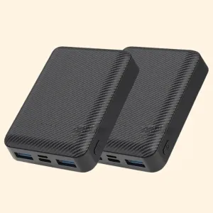 10000mAh Power Bank (Twin Pack)