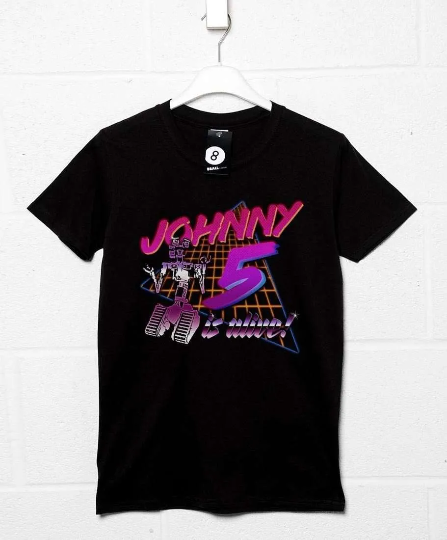 80's Style Johnny 5 Is Alive T-Shirt