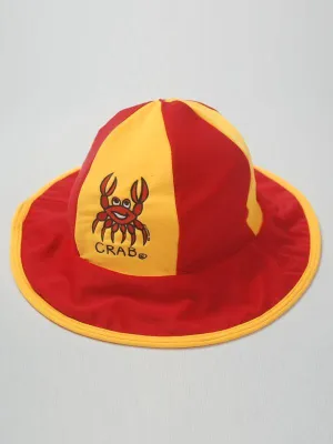 9070 Ozi Varmints Lycra Panel Hat - Red/Sun