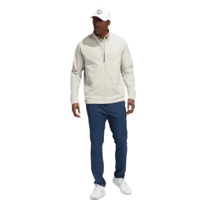 Adidas Beige Statement Full-Zip Jacket