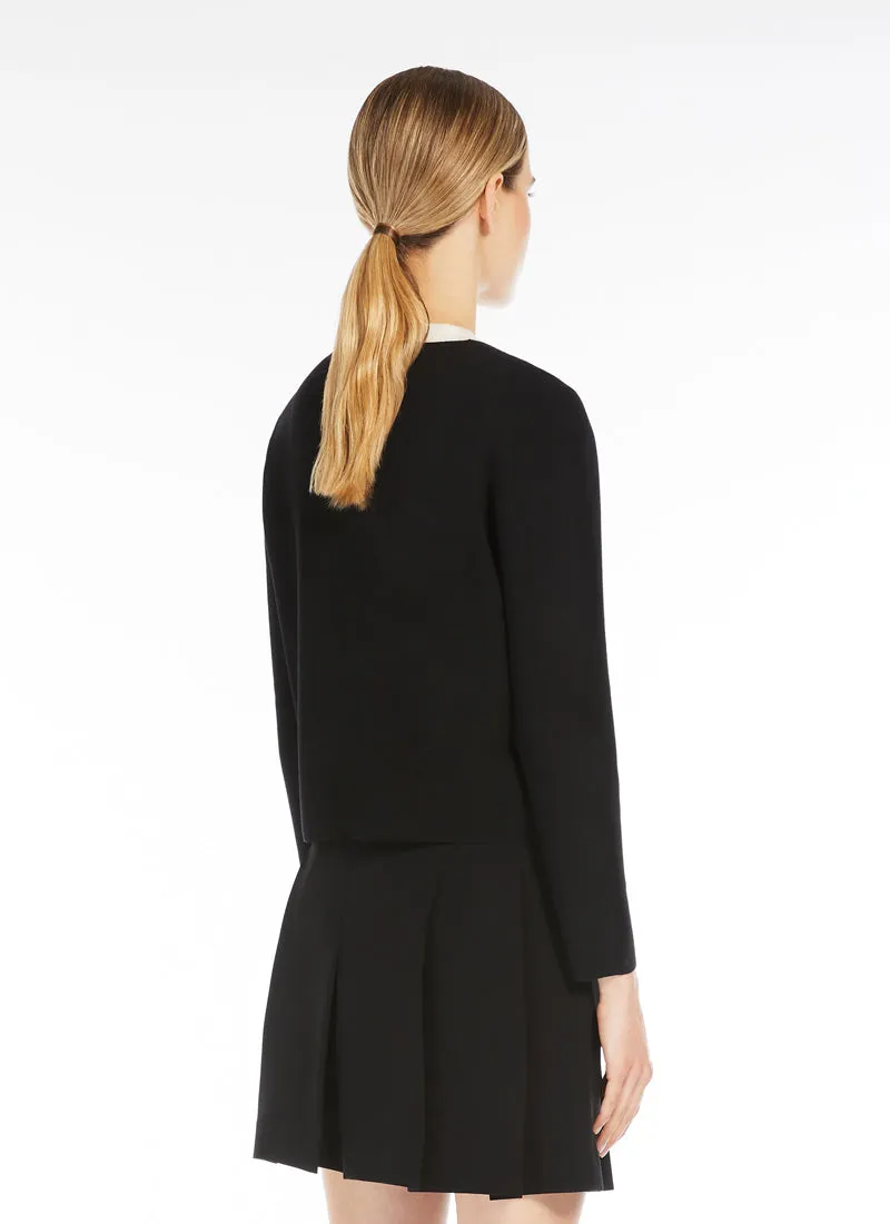 Agito Tipped Cardigan