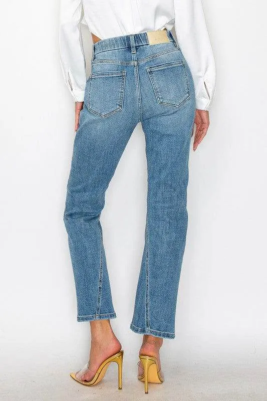 Artemis Vintage Plus - Tummy Control High Rise Straight Jeans