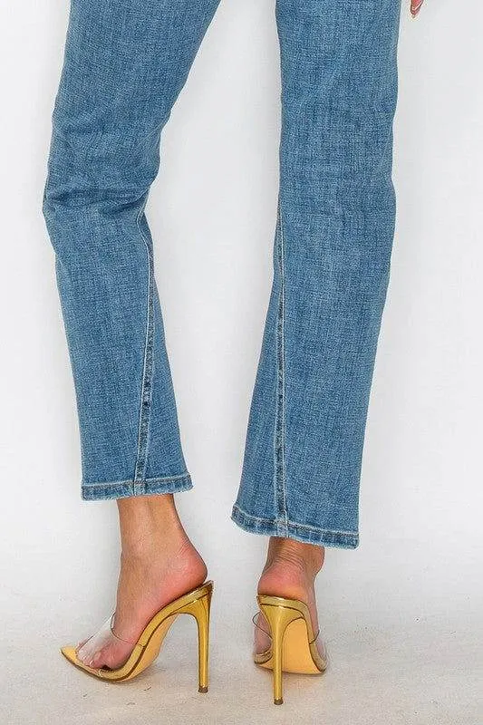 Artemis Vintage Plus - Tummy Control High Rise Straight Jeans