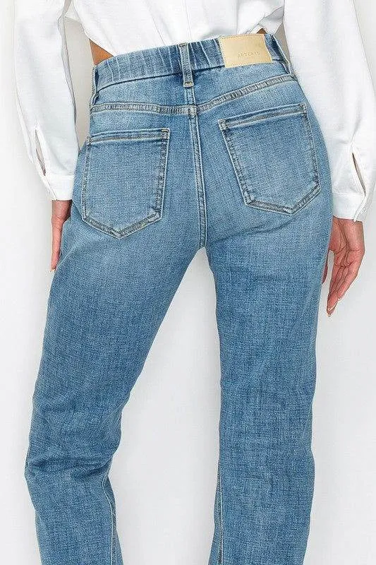 Artemis Vintage Plus - Tummy Control High Rise Straight Jeans