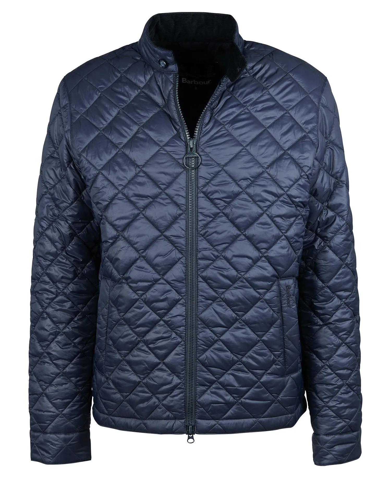 BARBOUR HARRINGTON QUILTED JACKET - NAVY