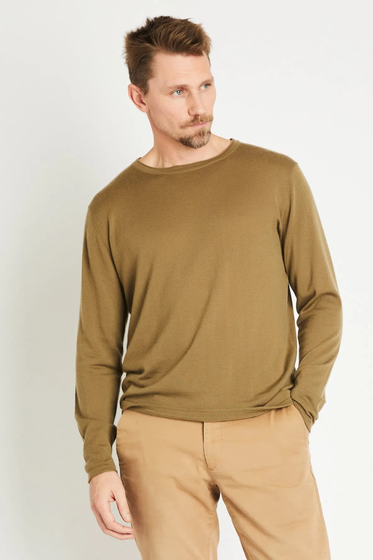   Beryll Charles Cashmere Sweater | Wood