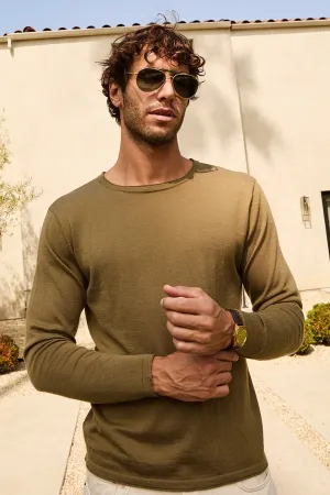   Beryll Charles Cashmere Sweater | Wood