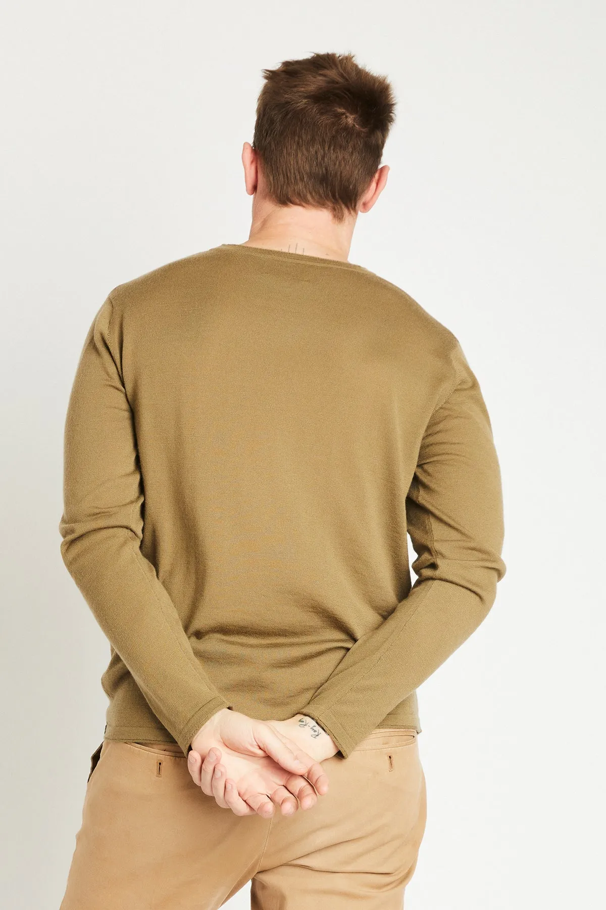  Beryll Charles Cashmere Sweater | Wood