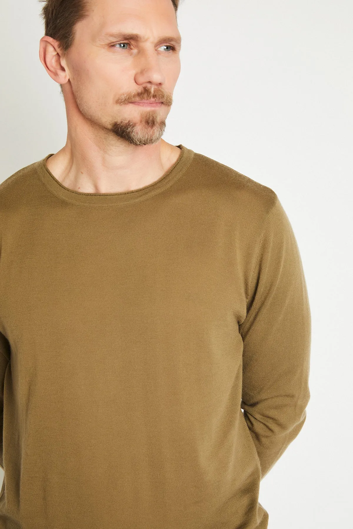  Beryll Charles Cashmere Sweater | Wood