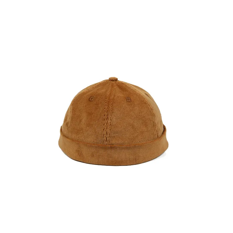 Corduroy Short Brim Baseball Cap