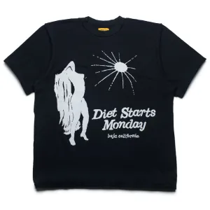 Diet Starts Monday Cortez Tee - Vintage Black