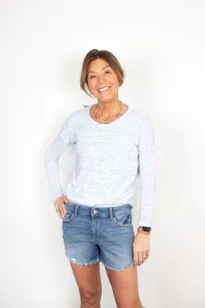 DL1961 Karlie bedford-blue shorts