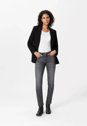 Faye Straight Jeans | Authentic Black