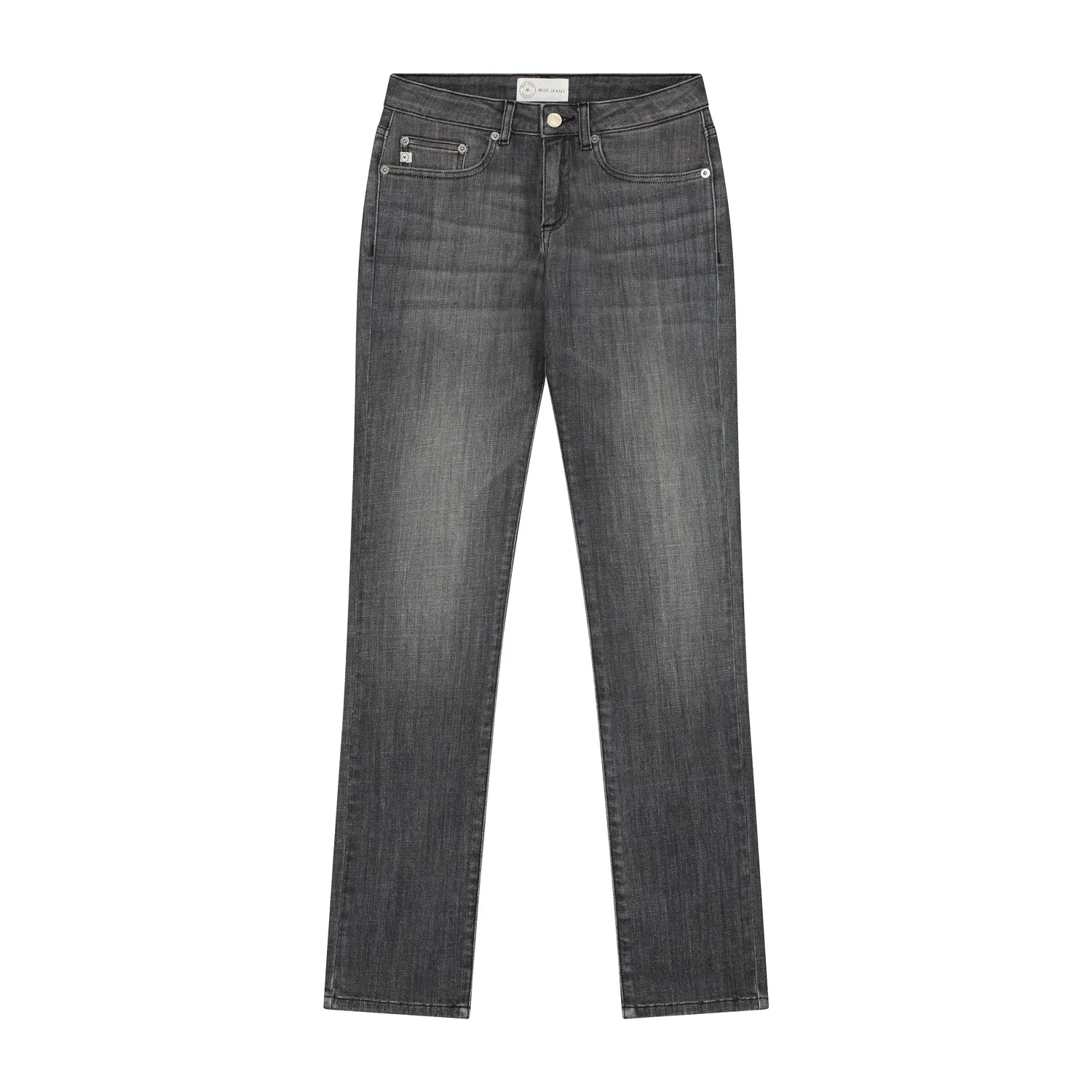 Faye Straight Jeans | Authentic Black