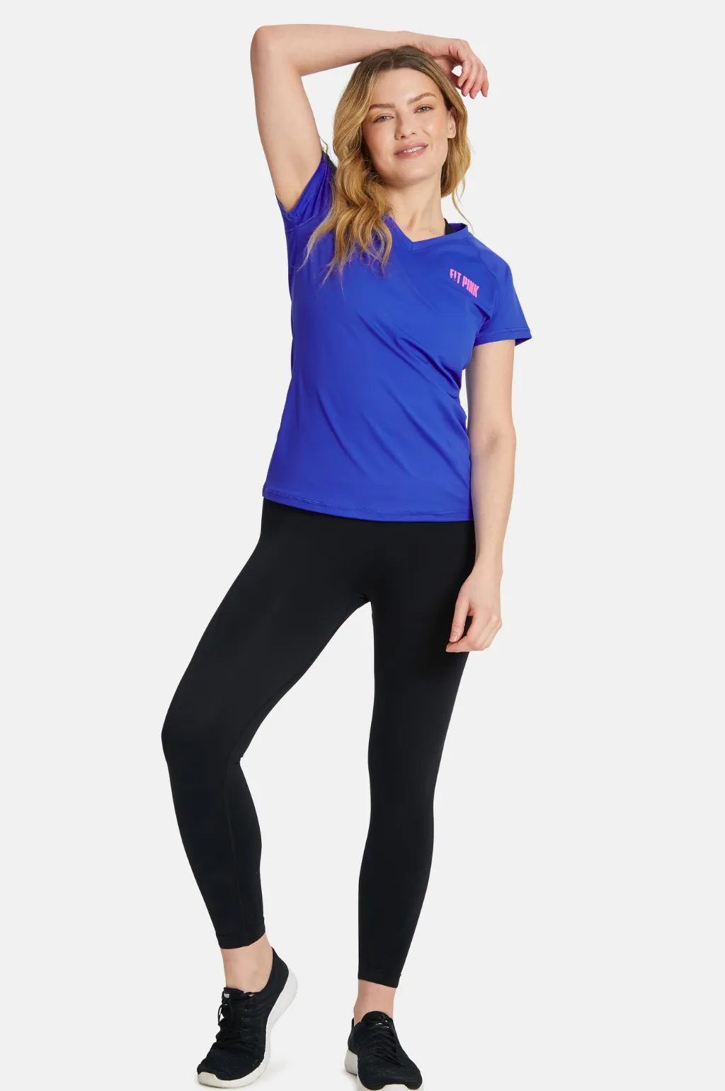 FitPink Active T-Shirt Bright Blue