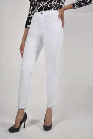 Jeans Frank Lyman 190117-BLANC