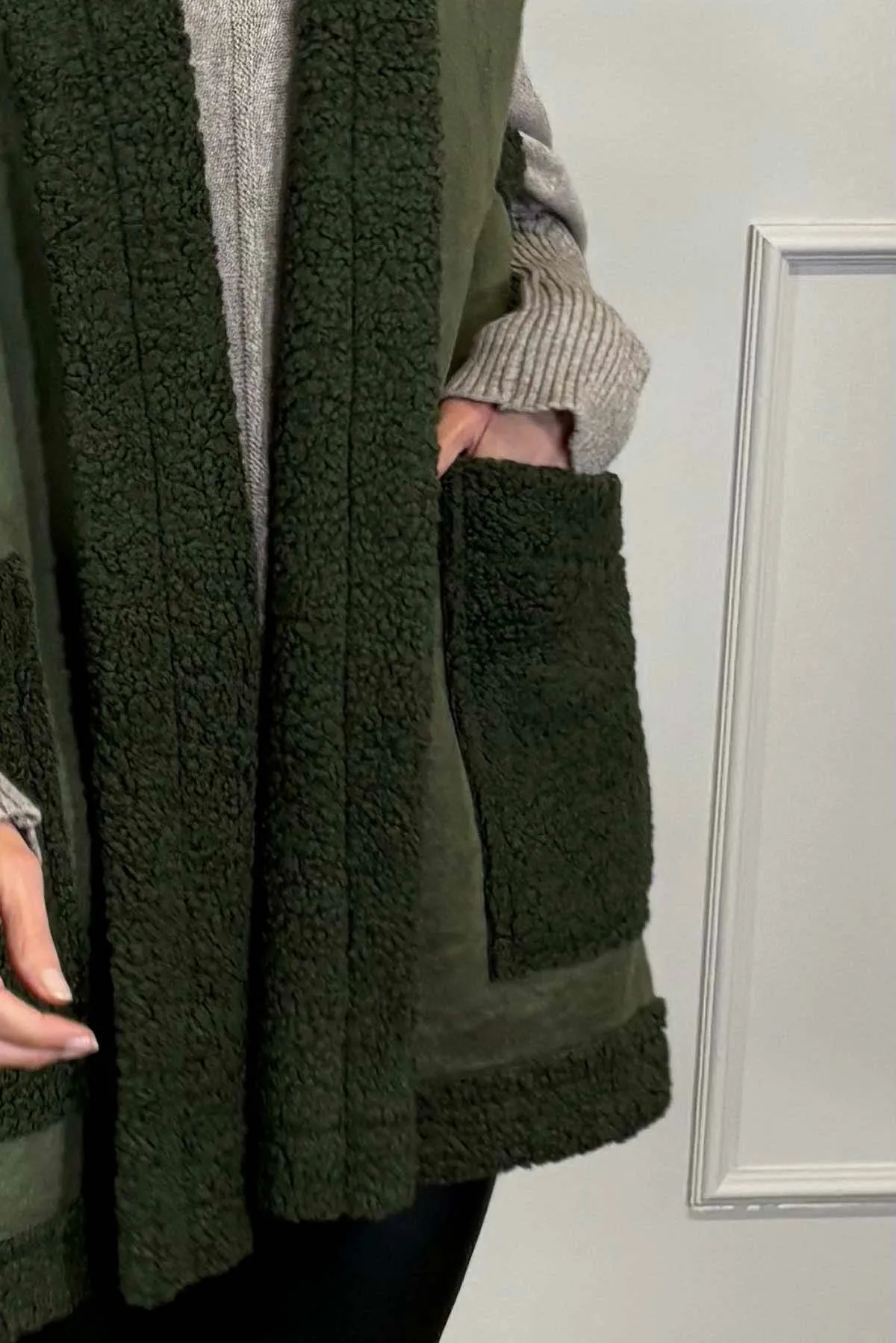 Jolanda Gilet Khaki