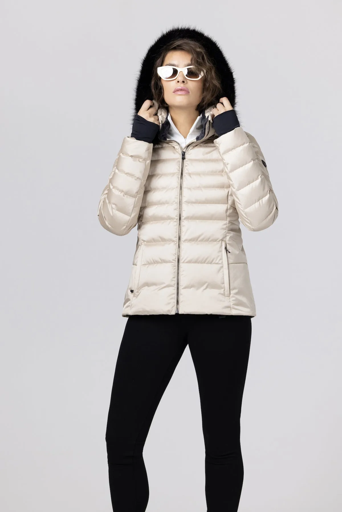 Julia Luxe Parka w/ Faux Fur