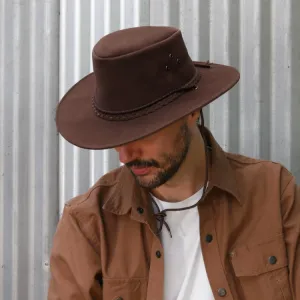 Kakadu Soaka Suede Hat - Brown