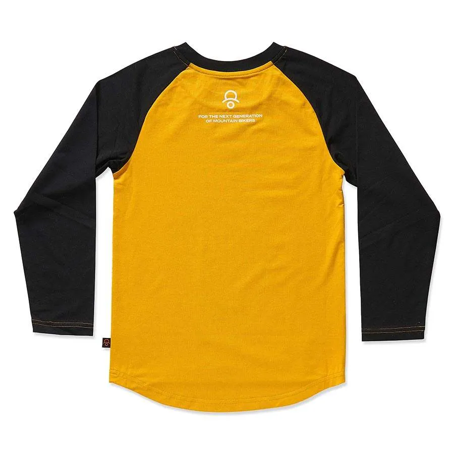 Kids Ride Shotgun MTB Windproof Jersey Youth-Specific Design for Comfort and Protection