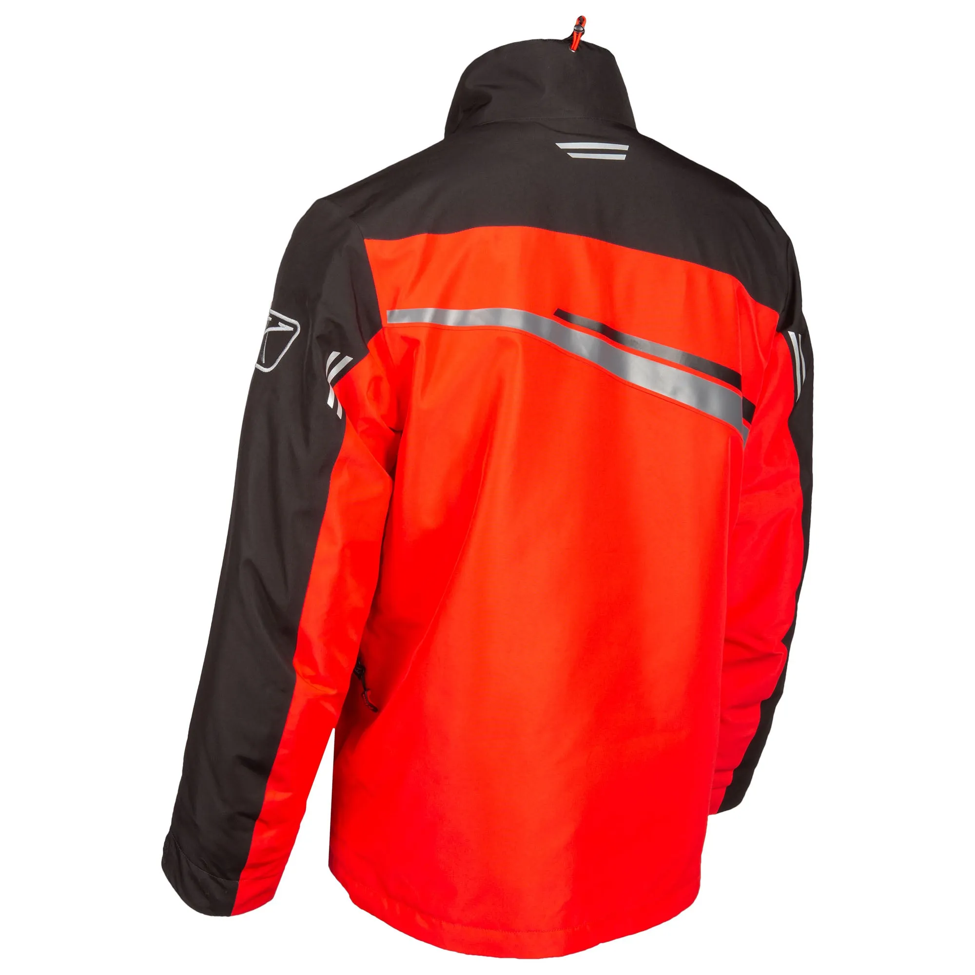 Klim  Mens Kaos Snowmobile Jacket Waterproof Lightweight Black High Risk Red