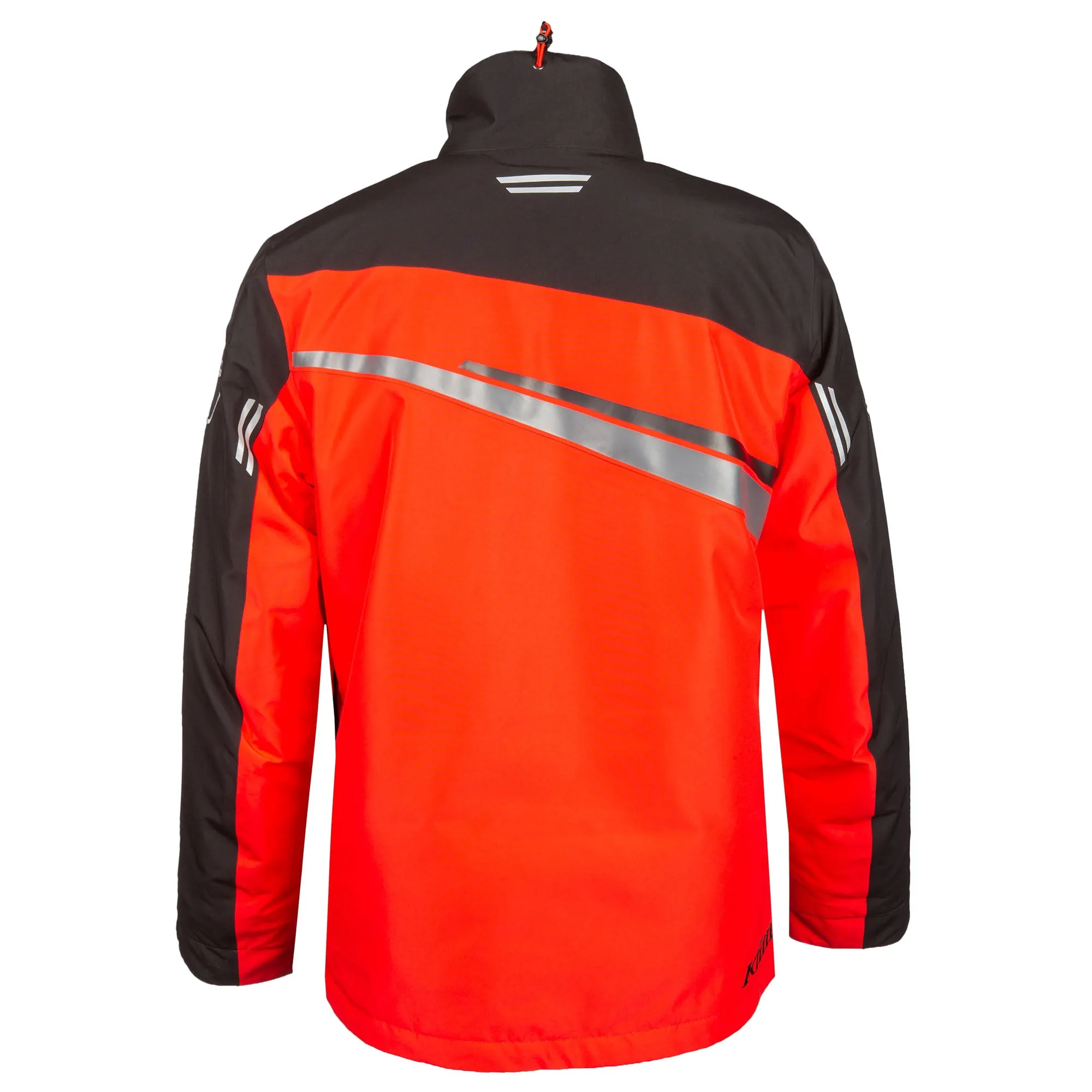 Klim  Mens Kaos Snowmobile Jacket Waterproof Lightweight Black High Risk Red