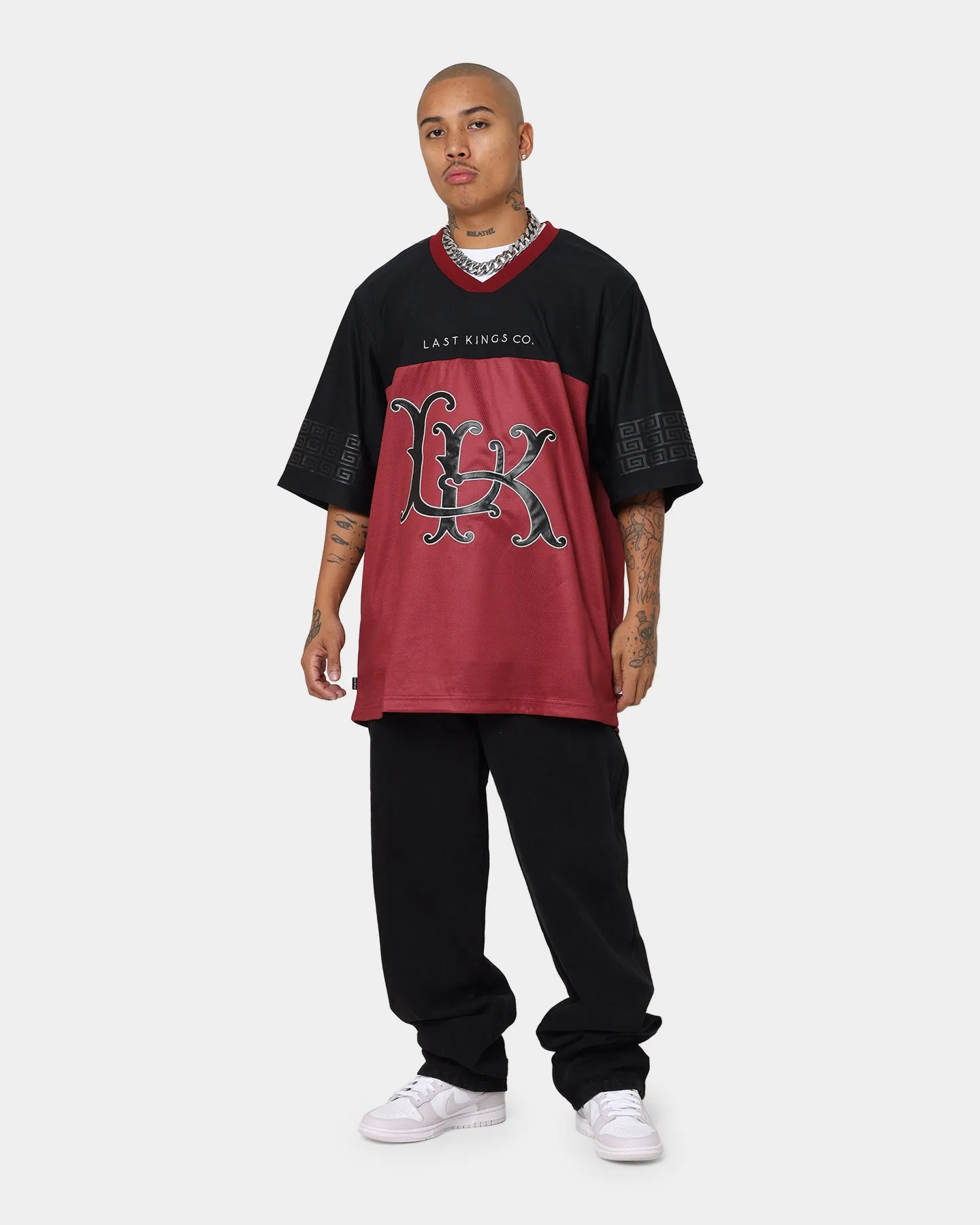 Last Kings Regalia Mono Football Jersey Bloodstone