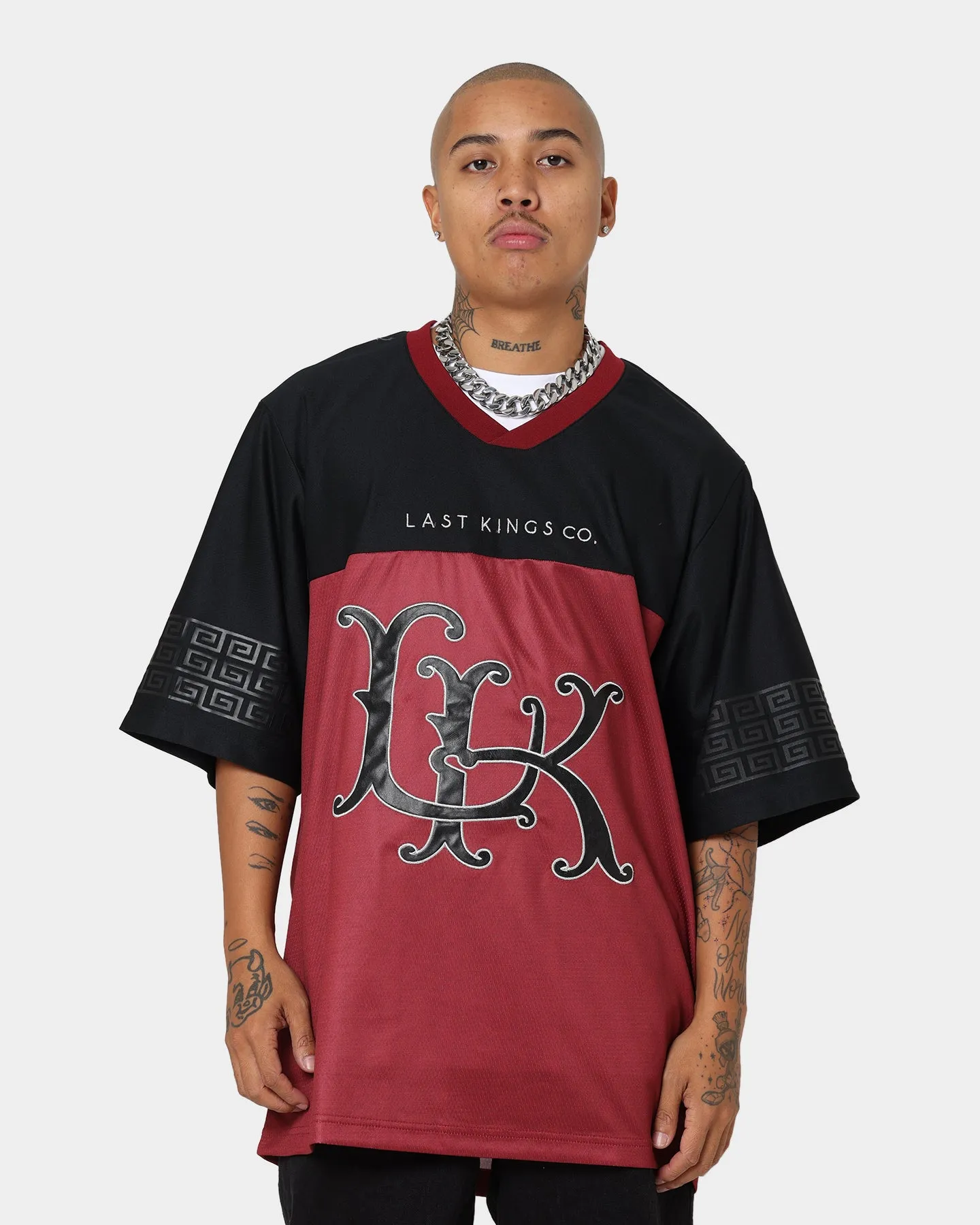Last Kings Regalia Mono Football Jersey Bloodstone