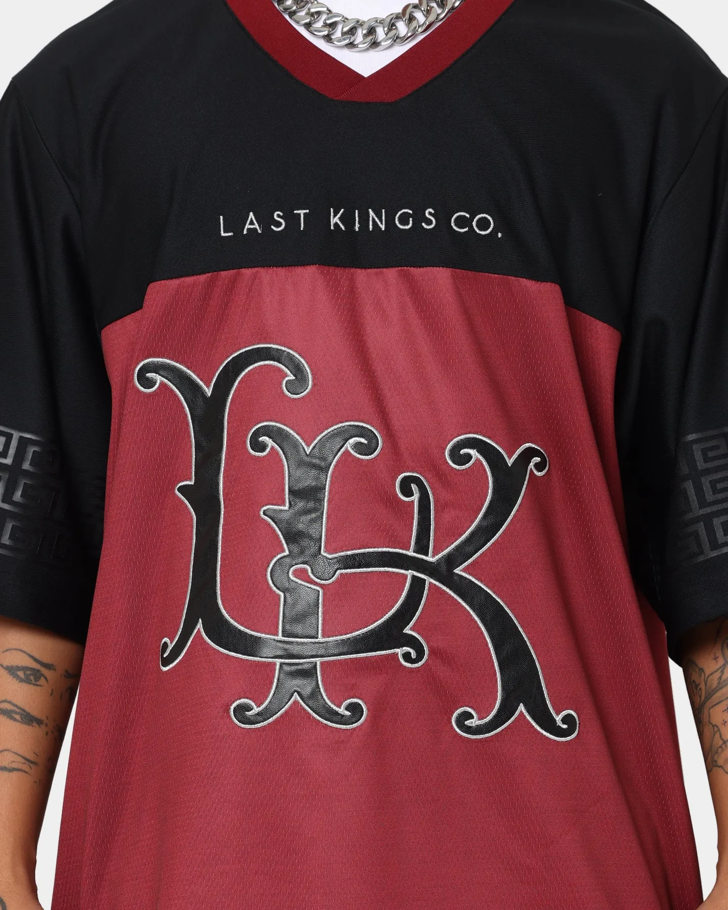 Last Kings Regalia Mono Football Jersey Bloodstone