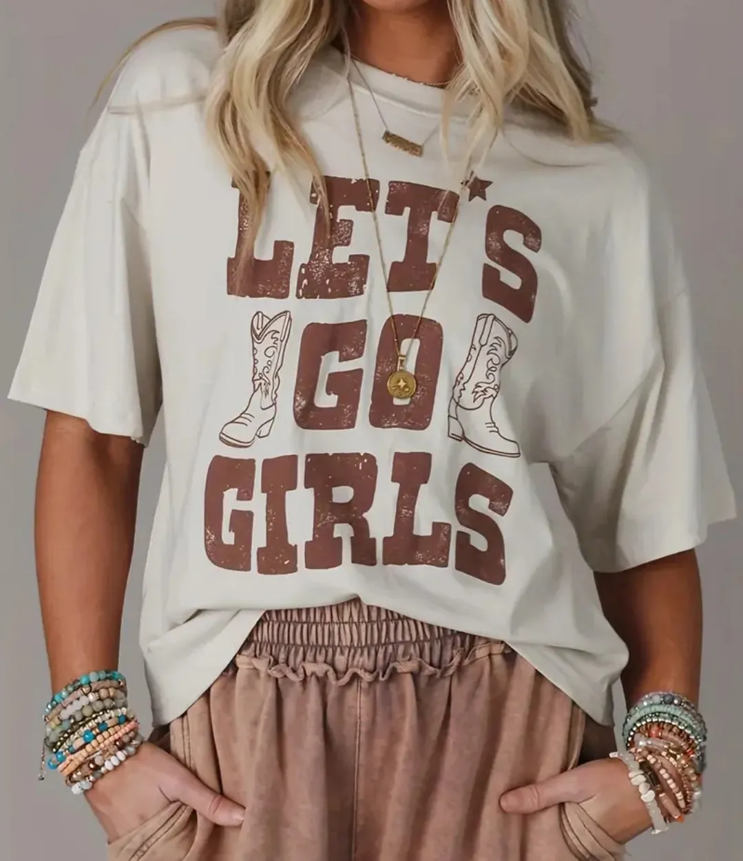 Let's Go Girls Top