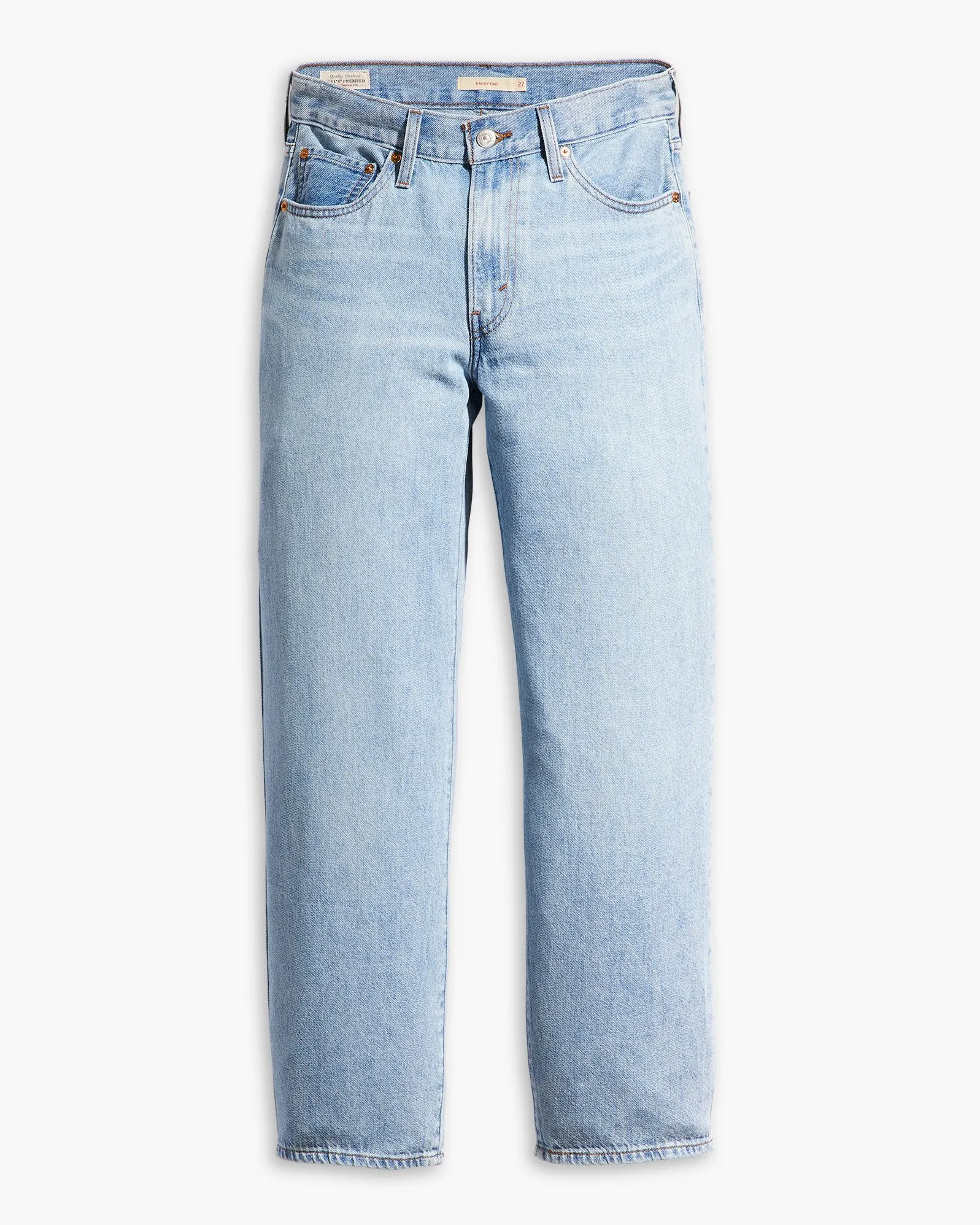 Levi's® Womens Baggy Dad Loose Fit Lightweight Jeans - Make A Difference