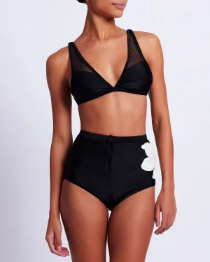 MESH PANEL BIKINI TOP