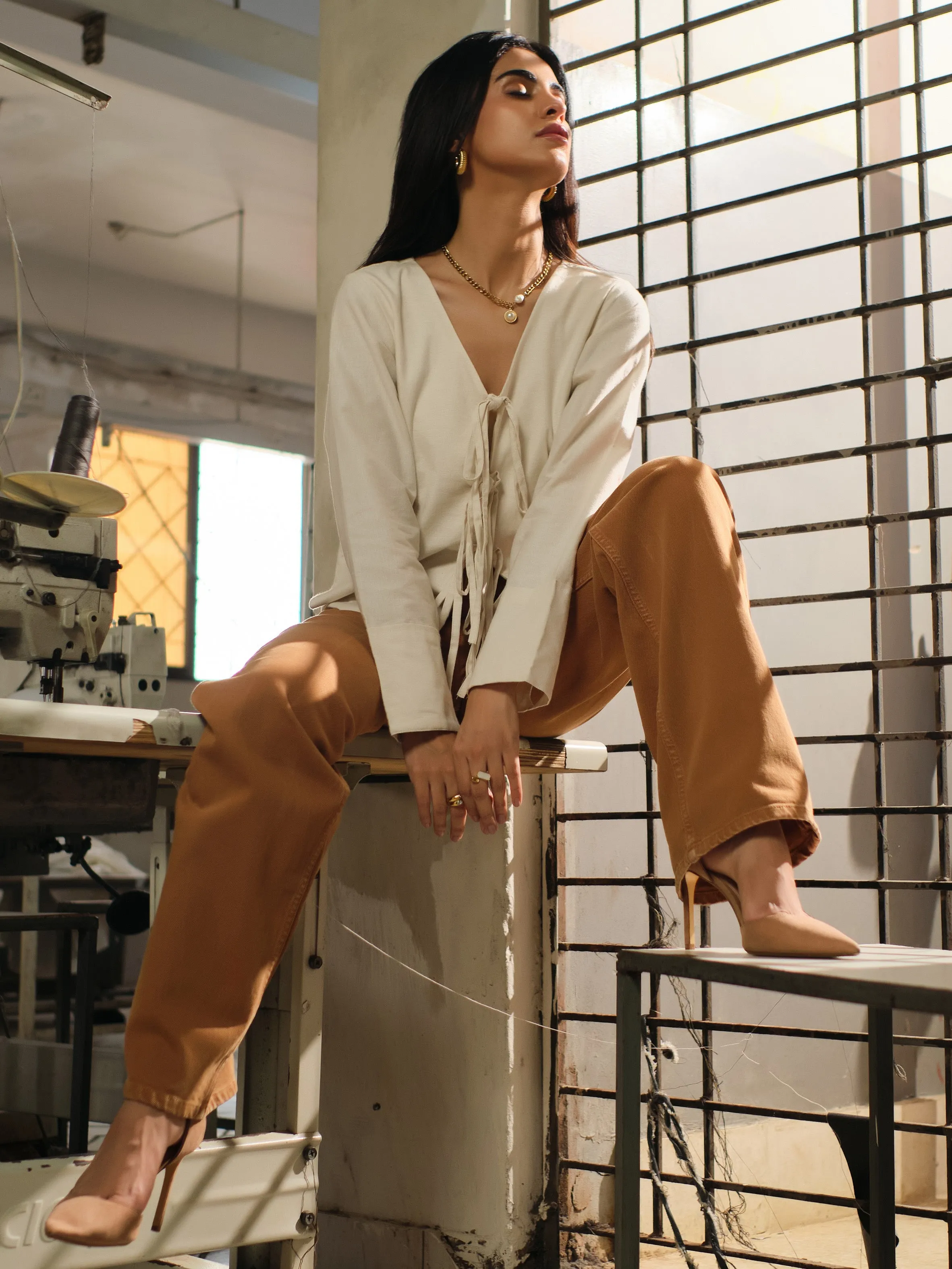 Mica Rigid Drop-Rise Wide-Leg Jeans