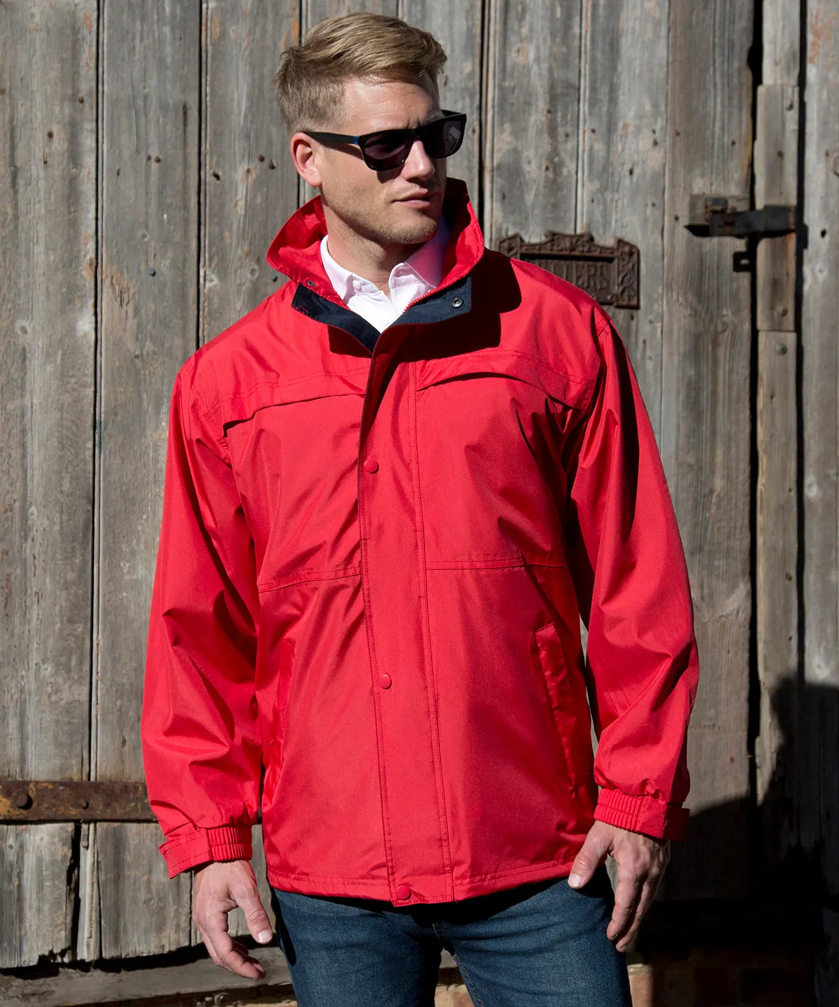 Navy/Sand - Multi-function midweight jacket