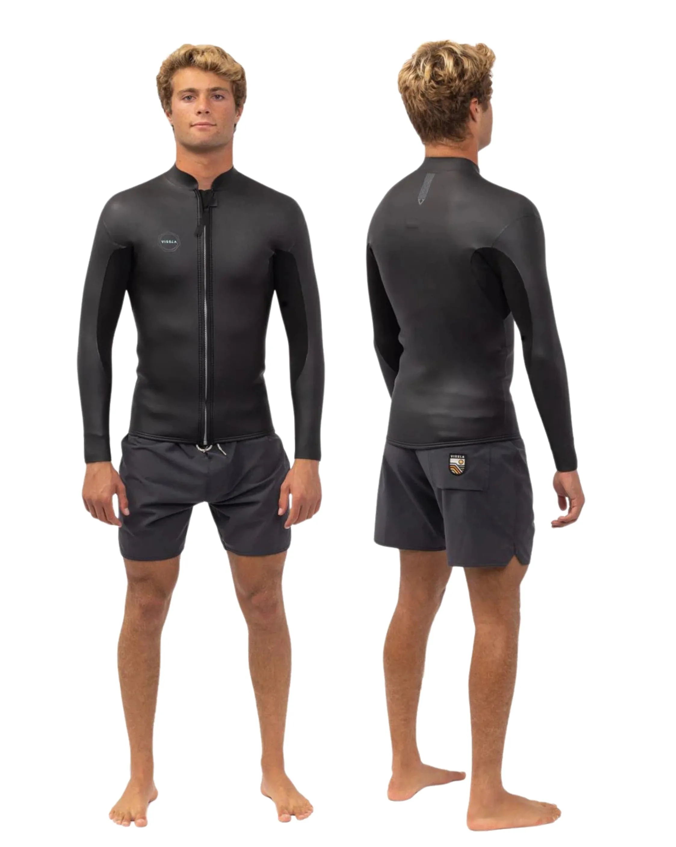 North Seas 2mm Smooth Front Zip Jacket