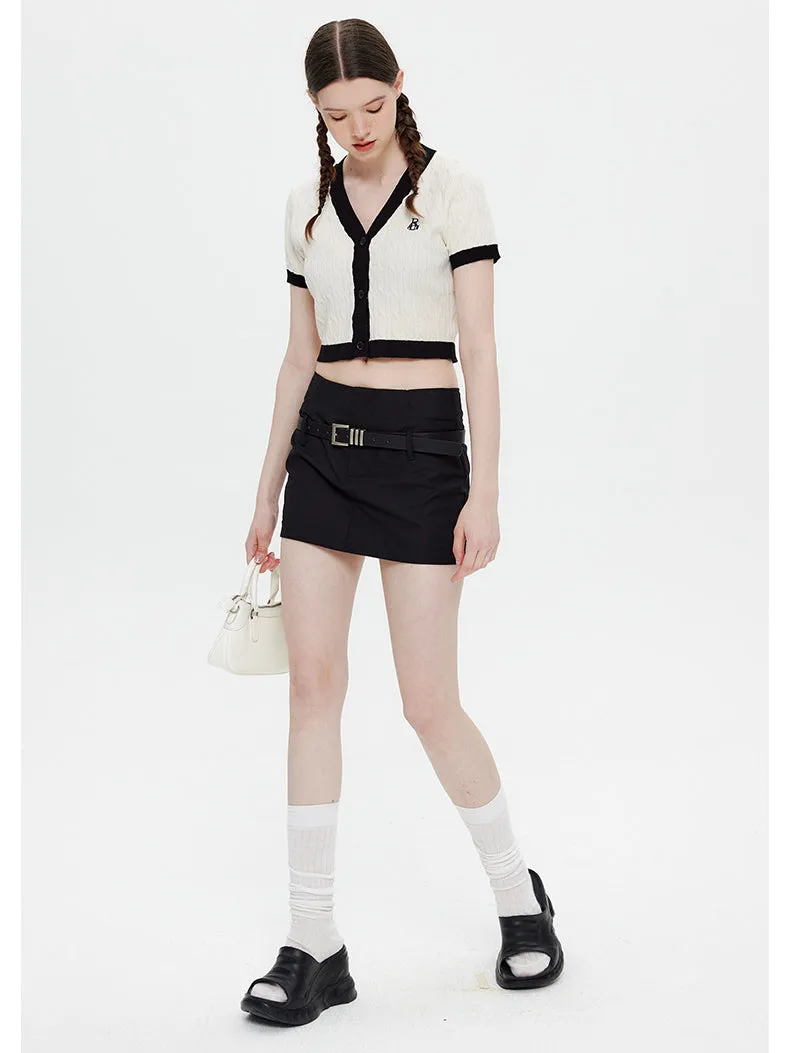 Nvuvu Cute Ribbed Casual Knit Tank Top