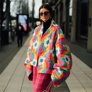 Rainbow Daisy Jacket