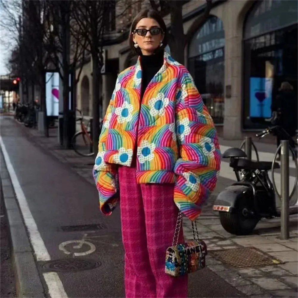 Rainbow Daisy Jacket
