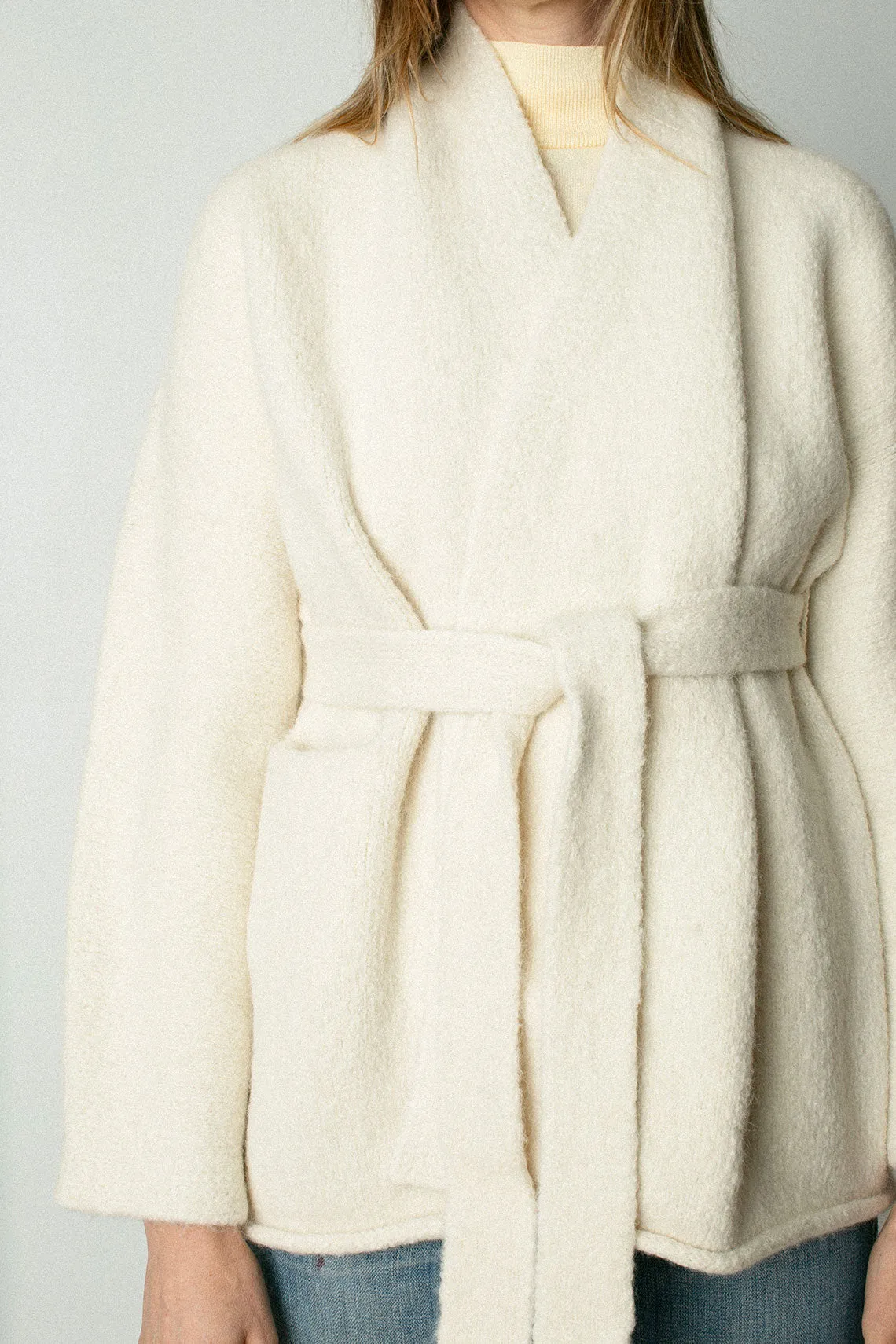 Raw White Coto Cardigan