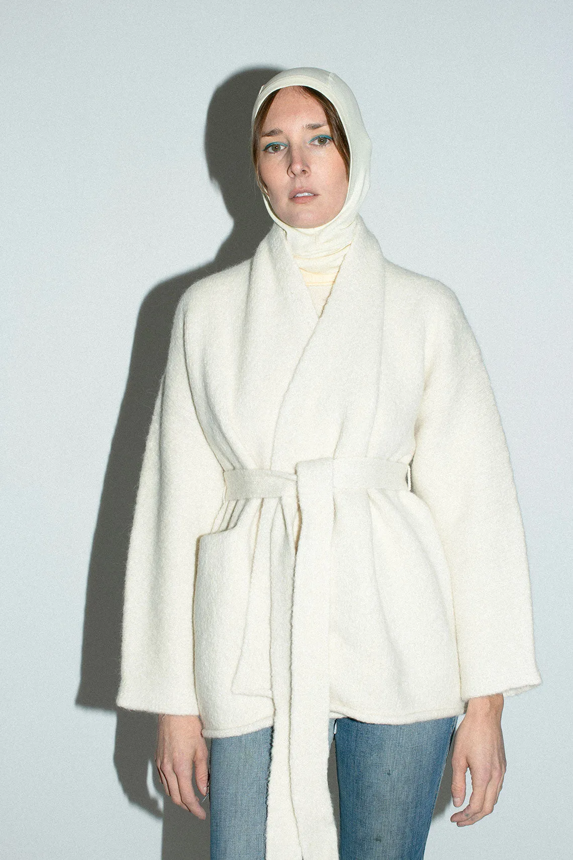 Raw White Coto Cardigan