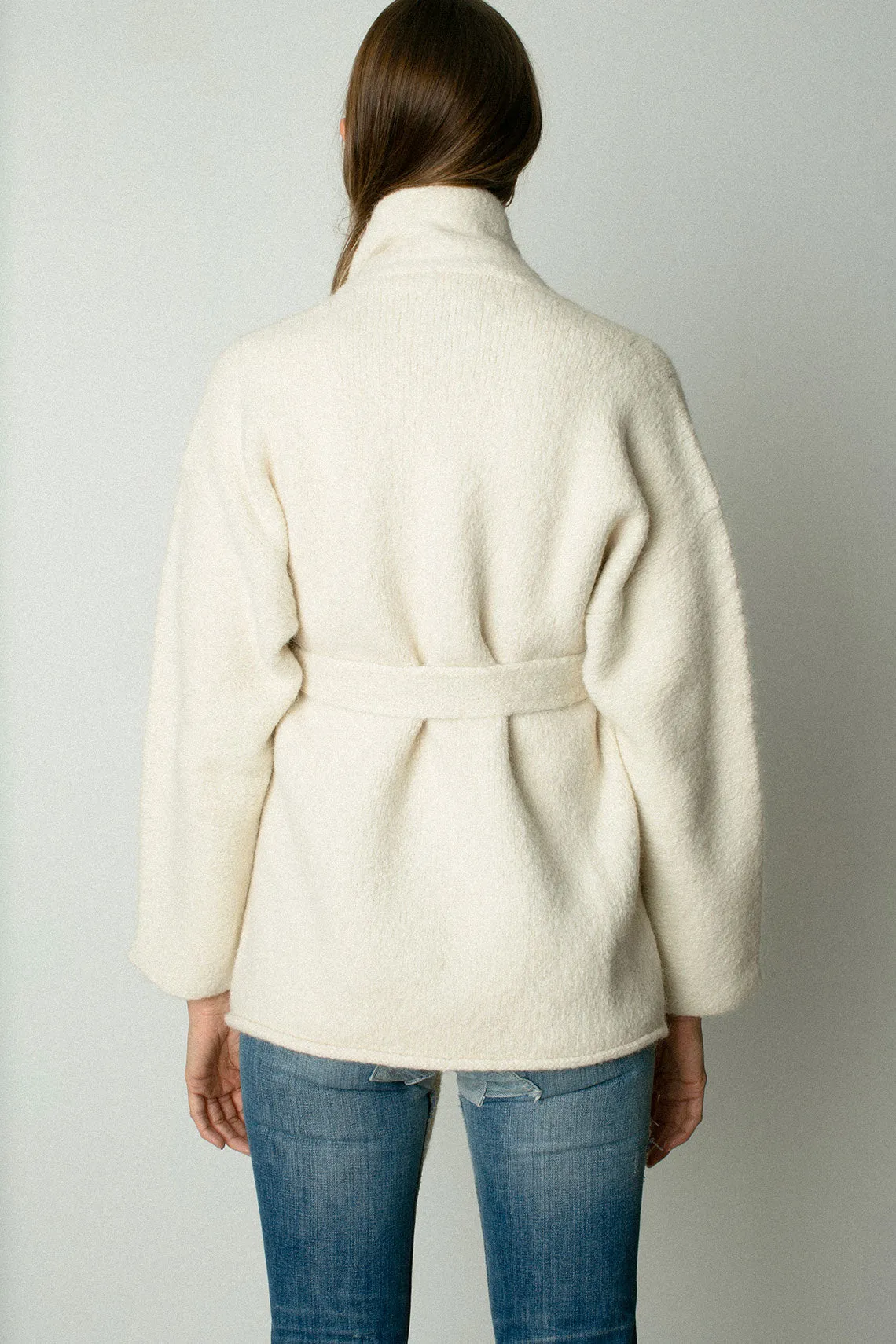 Raw White Coto Cardigan