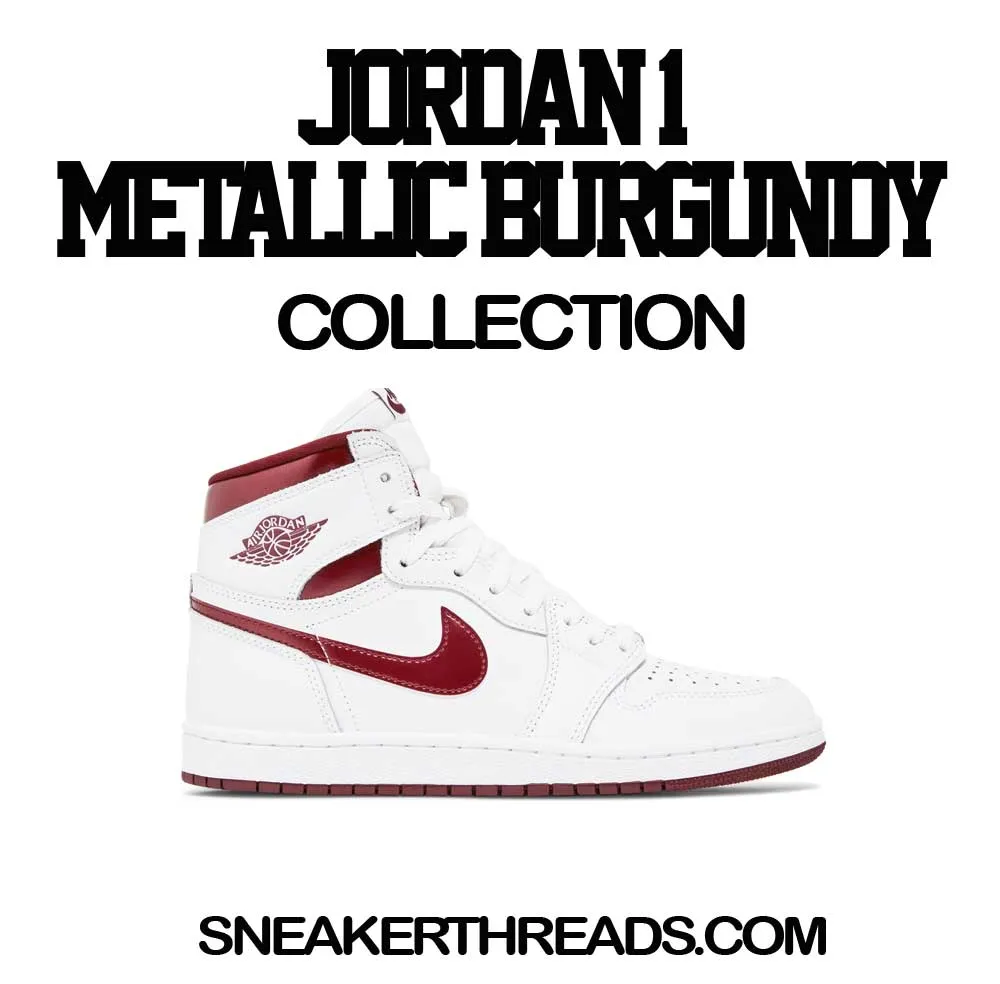 Retro 1 Metallic Burgundy Day Ones Shirt