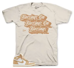Retro 1 Praline Blessings Shirt