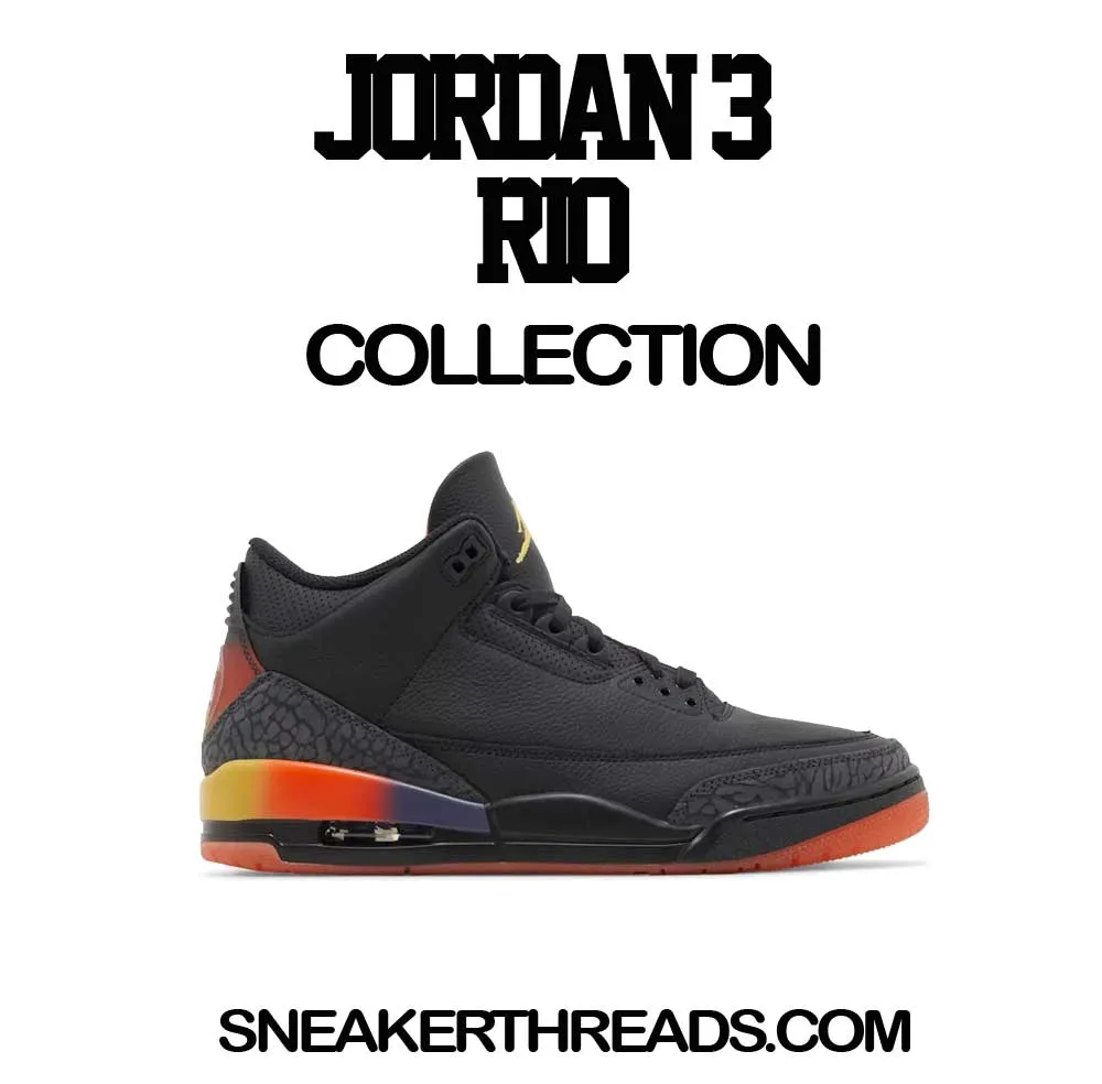 Retro 3 Rio Heat On My Feet Shirt