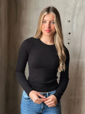 Suri Ribbed Top