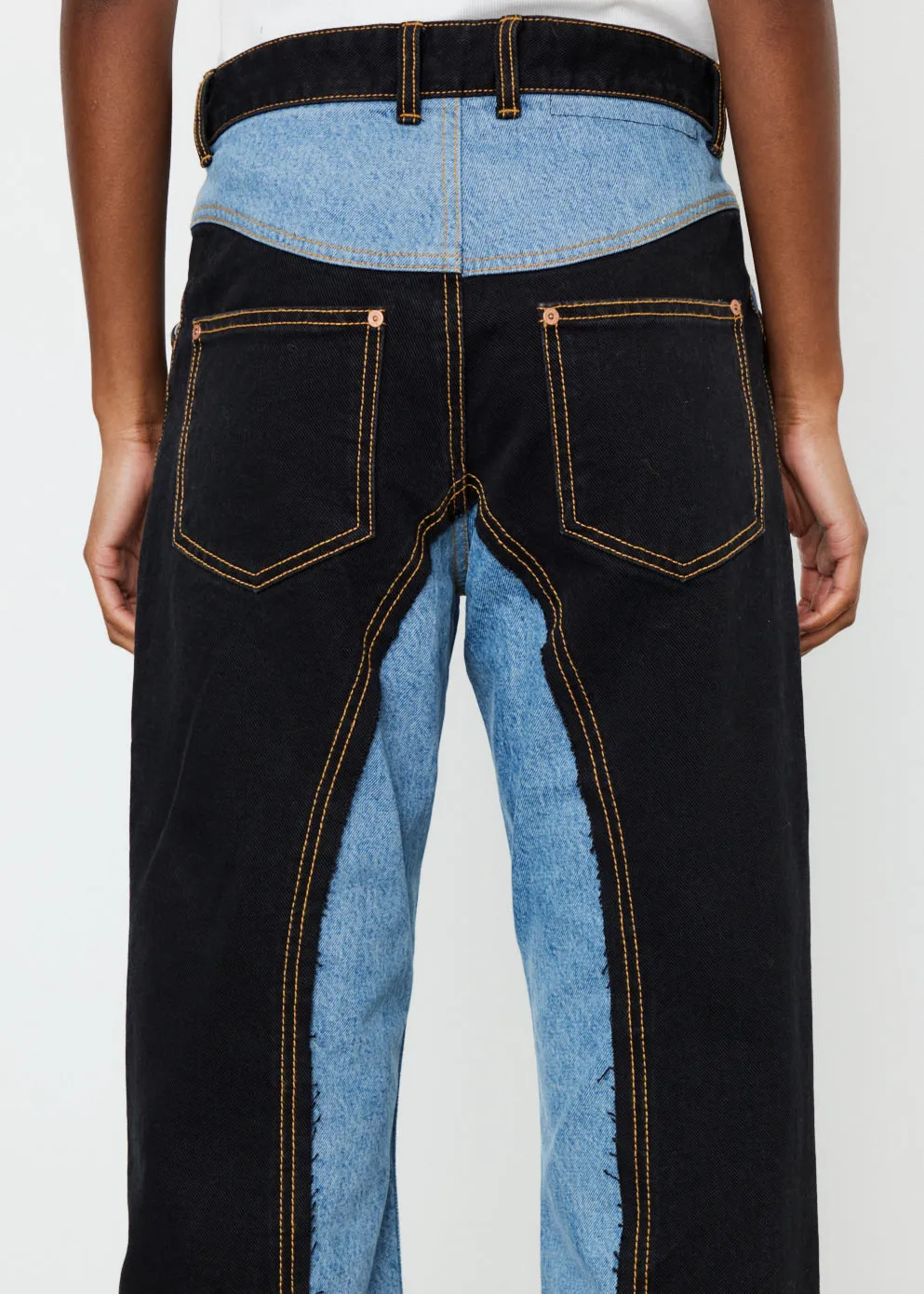 Timothy Panel Wide Jeans