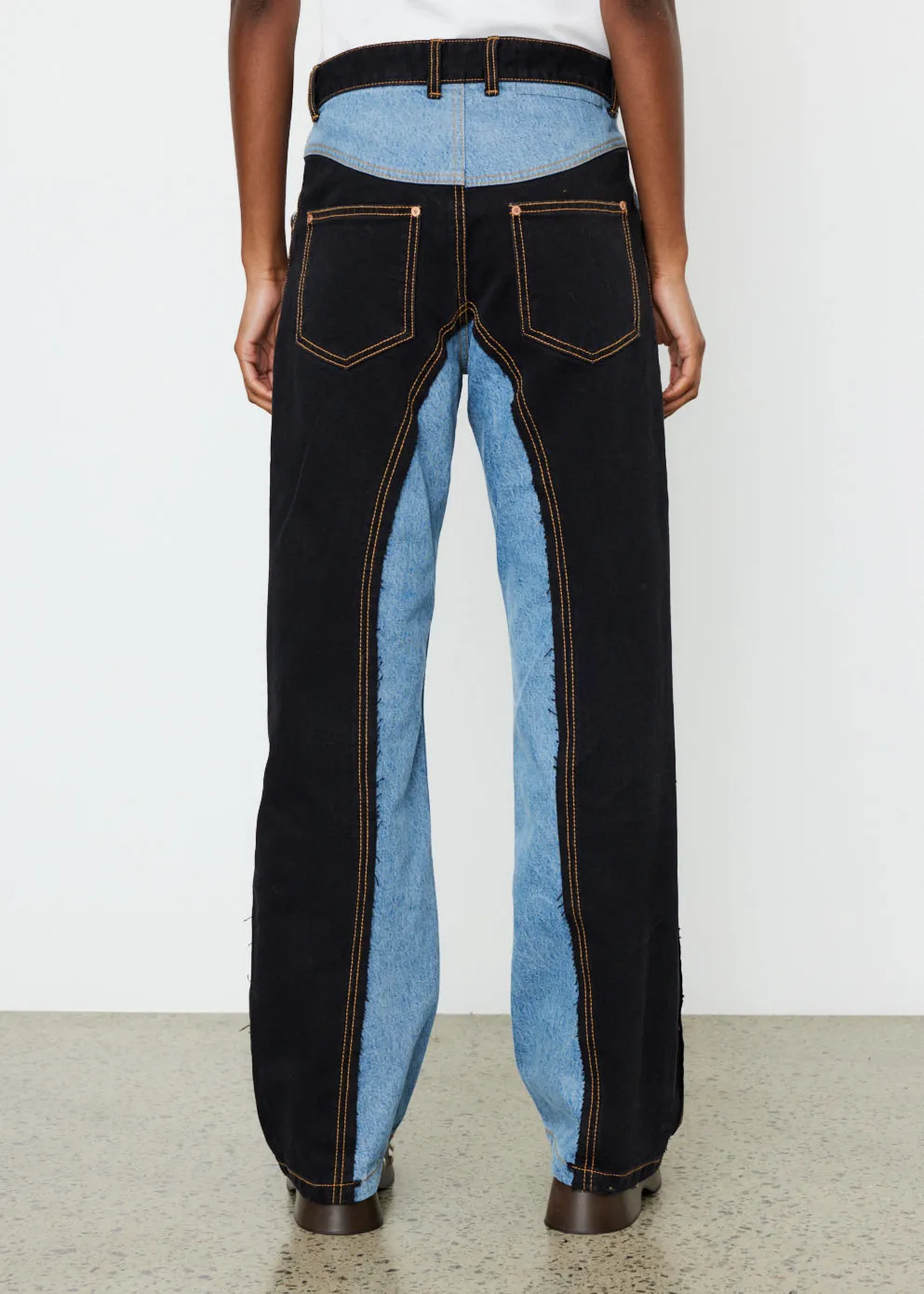 Timothy Panel Wide Jeans