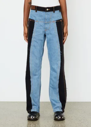 Timothy Panel Wide Jeans