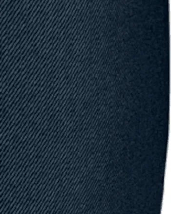 Unique Vintage Indigo Denim Cuffed Jeans | Blue